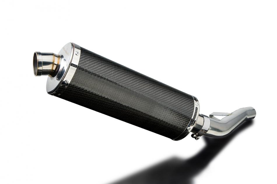 SUZUKI GSX1400 2005-2009 Echappement Silencieux 350mm Ovale Carbone