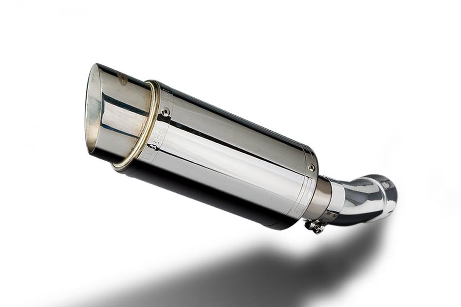 SUZUKI SV650 SV400 2003-2015 Echappement Silencieux 200mm Rond Inox PISTE
