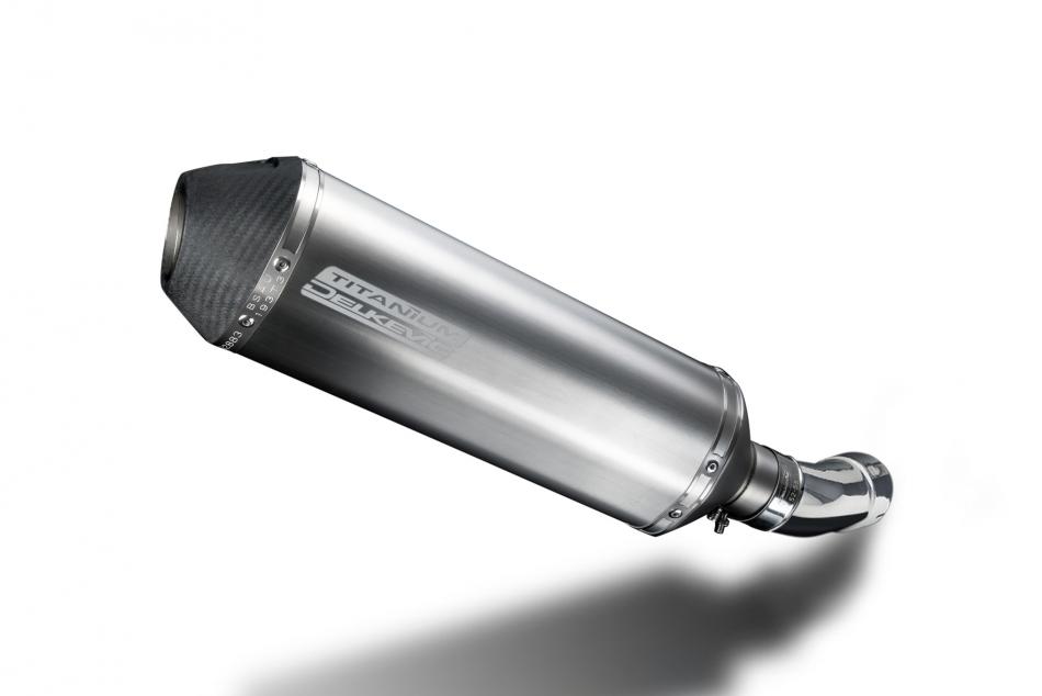 SUZUKI SV400 SV650 2003-2015 Echappement Silencieux 343mm X-Ovale Titane