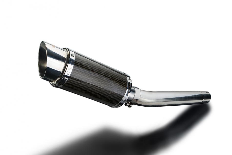 SUZUKI GSXR1000 K5-K6 05-06 Echappement Silencieux 200mm Rond Carbone PISTE