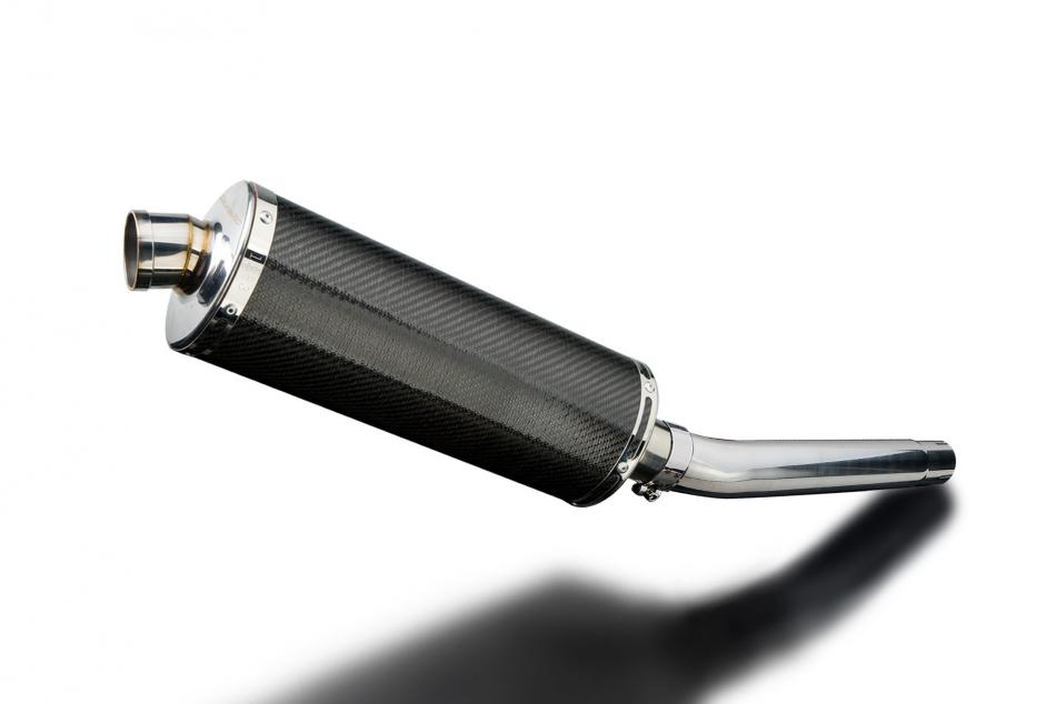 SUZUKI GSXR1000 K5 K6 2005-2006 Echappement Silencieux 350mm Ovale Carbone