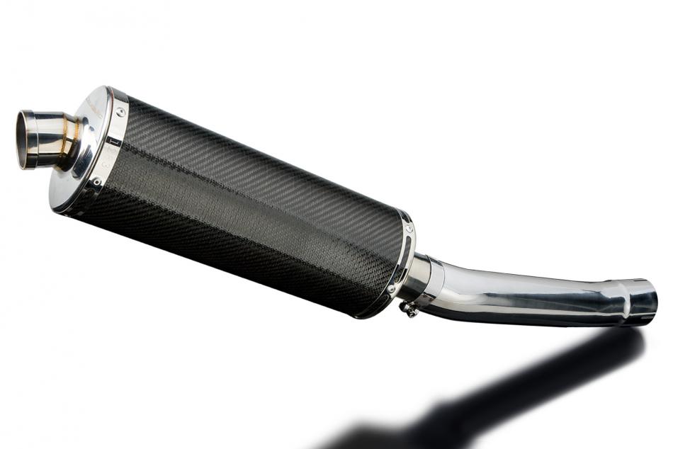 YAMAHA YZF-R6 YZFR6 2003-2005 Echappement Silencieux 350mm Ovale Carbone