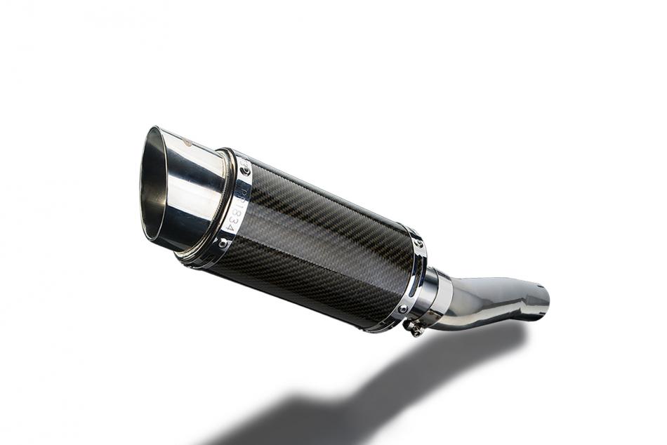 HONDA CB500 CB500SPORT 1994-2003 Echappement Silencieux 200mm Rond Carbone PISTE