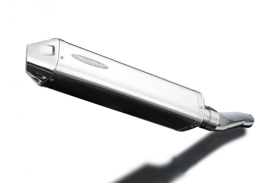 Honda CB500 CB500S Sport 94-03 Echappement KIT-Silencieux 420mm Tri-Ovale Inox