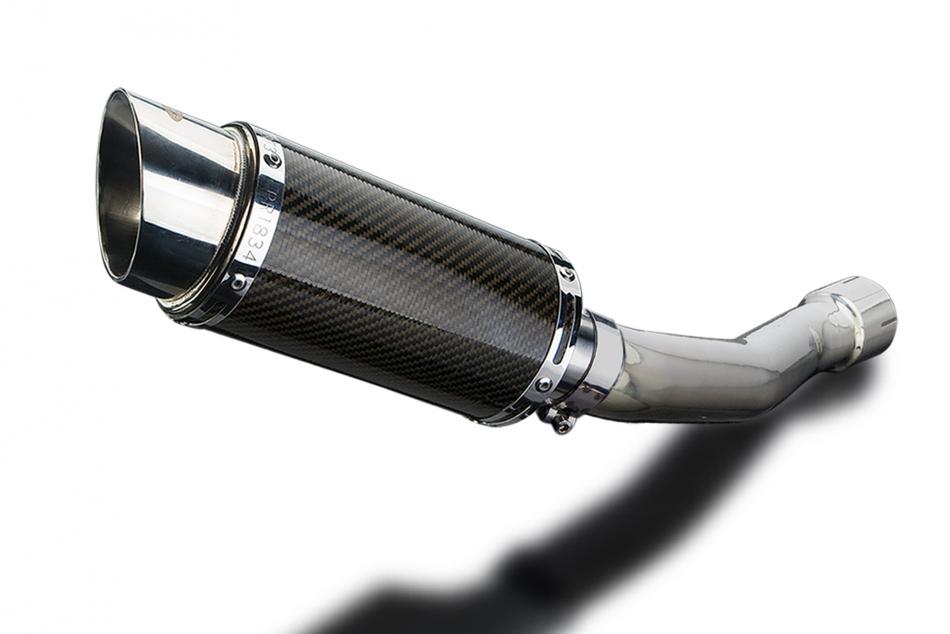 YAMAHA YZF-R1 1998-2001 Echappement Silencieux 200mm Rond Carbone PISTE