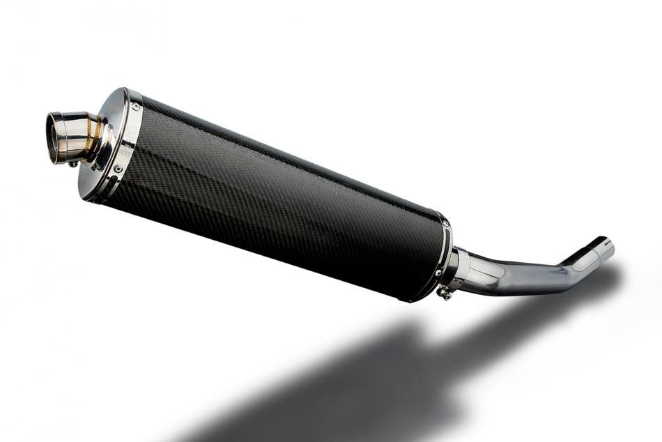 KAWASAKI ZX6R NINJA 636 2003-04 Echappement Silencieux 450mm Ovale Carbone