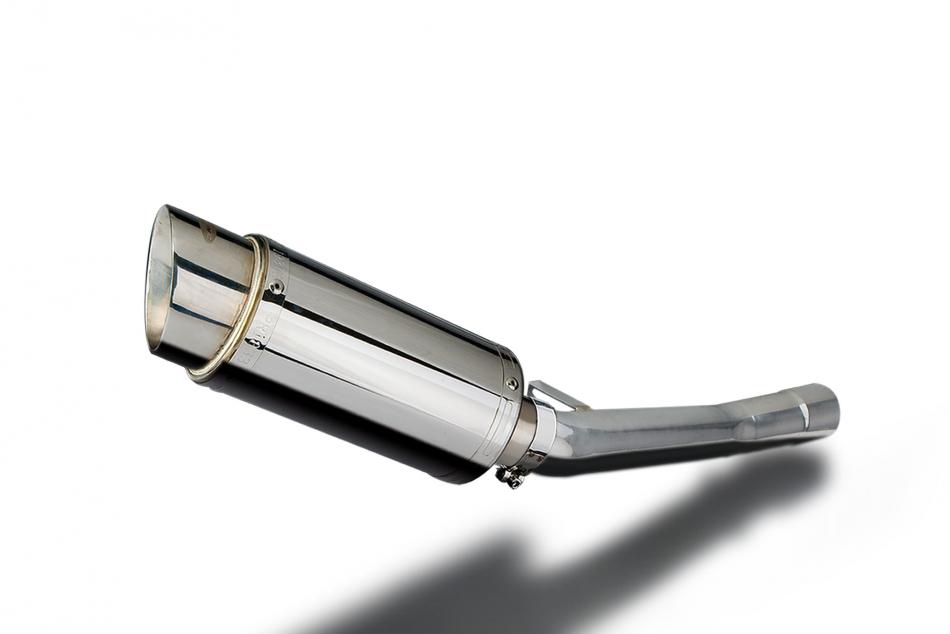 SUZUKI GSX600F 1997-2006 Echappement Silencieux 200mm Rond Inox PISTE