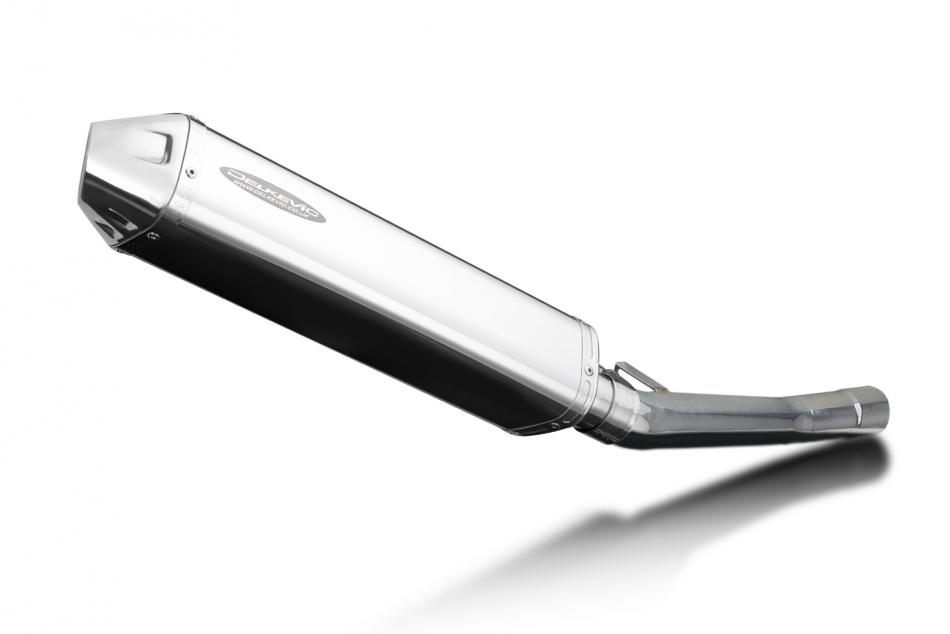 Suzuki GSX600F 1997-2006 Echappement KIT-Silencieux 420mm Tri-Ovale Inox