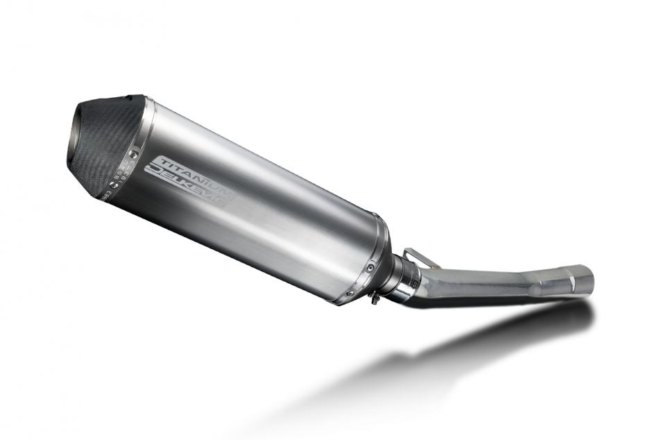 Suzuki GSX600F 1997-2006 Echappement KIT-Silencieux 343mm X-Ovale Titane