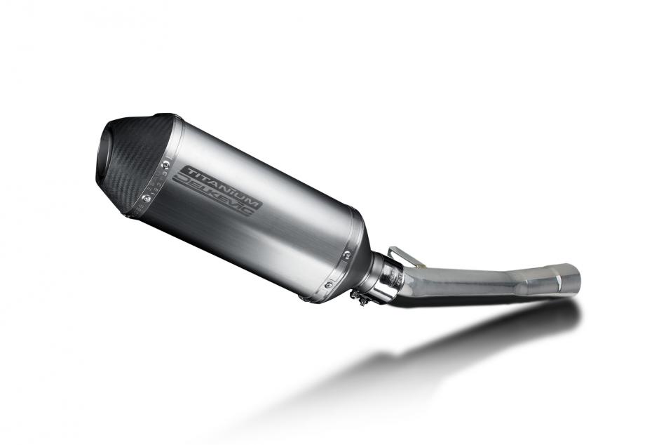 Suzuki GSX600F 1997-2006 Echappement KIT-Silencieux 260mm X-Ovale Titane