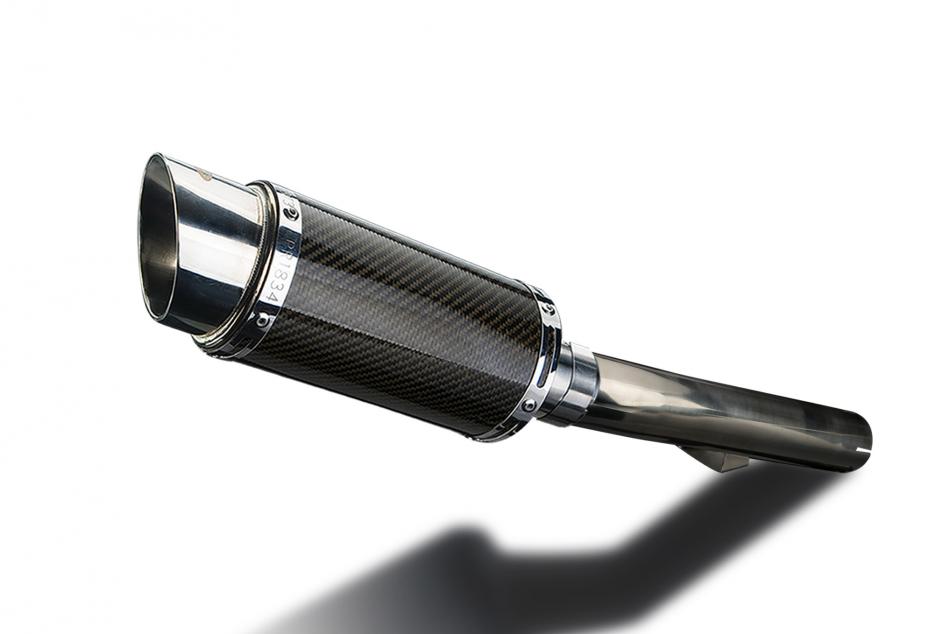 HONDA CBR600F 1999-2000 Echappement Silencieux 200mm Rond Carbone PISTE