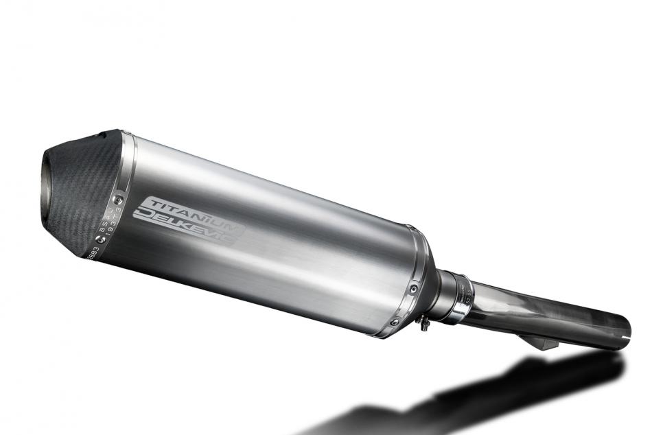 HONDA CBR600F 1999-2000 Echappement Silencieux 343mm X-Ovale Titane