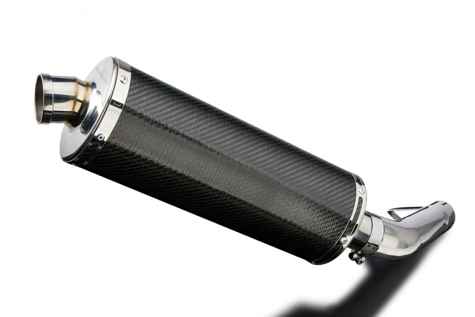 YAMAHA FZS600 FAZER 1998-2003 Echappement Silencieux 350mm Ovale Carbone