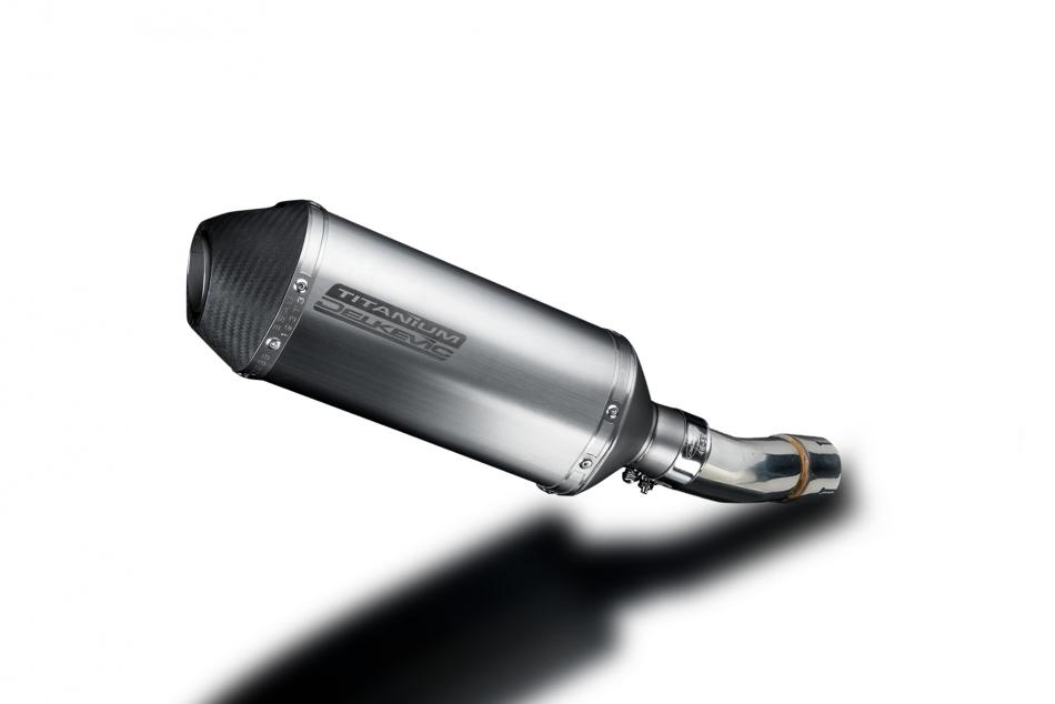 SUZUKI SV650 SV650S SV400 1998-2002 Echappement Silencieux 260mm X-Ovale Titane