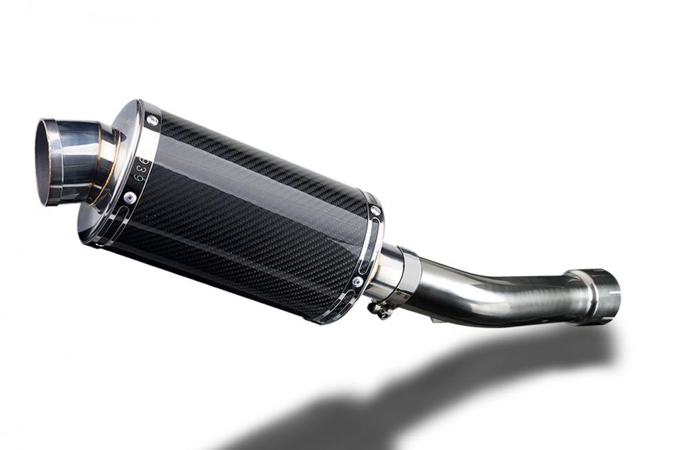 YAMAHA FZ1 FAZER FZS1000 2006-15 Echappement Silencieux 225mm OvaleCarbone PISTE