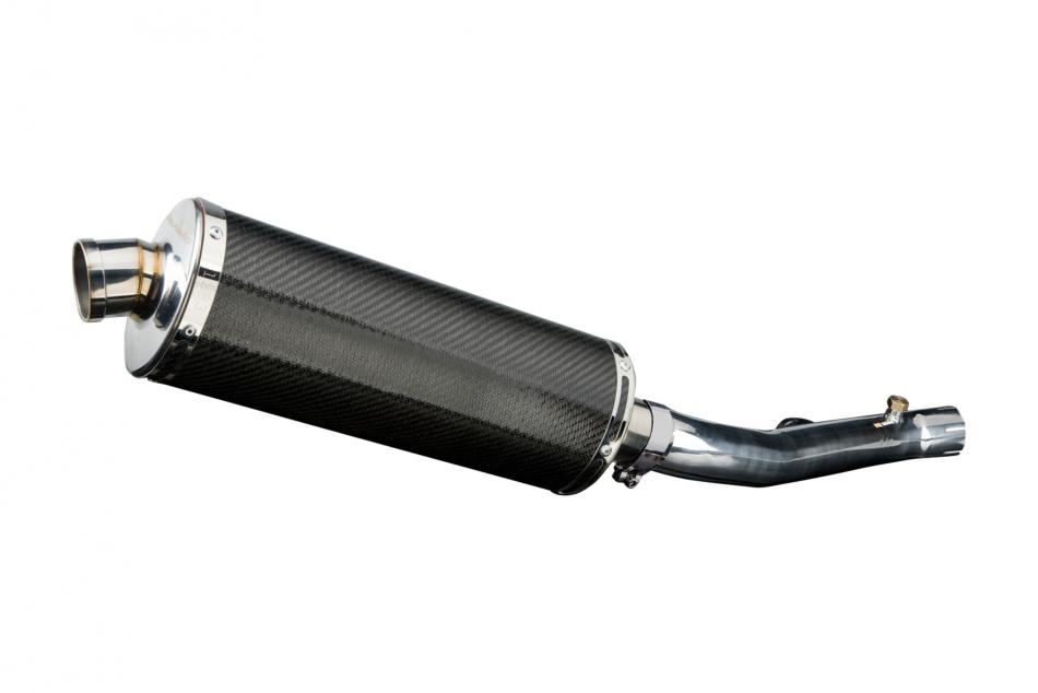 HONDA CBR600F SPORT 2001-2007 Echappement Silencieux 350mm Ovale Carbone