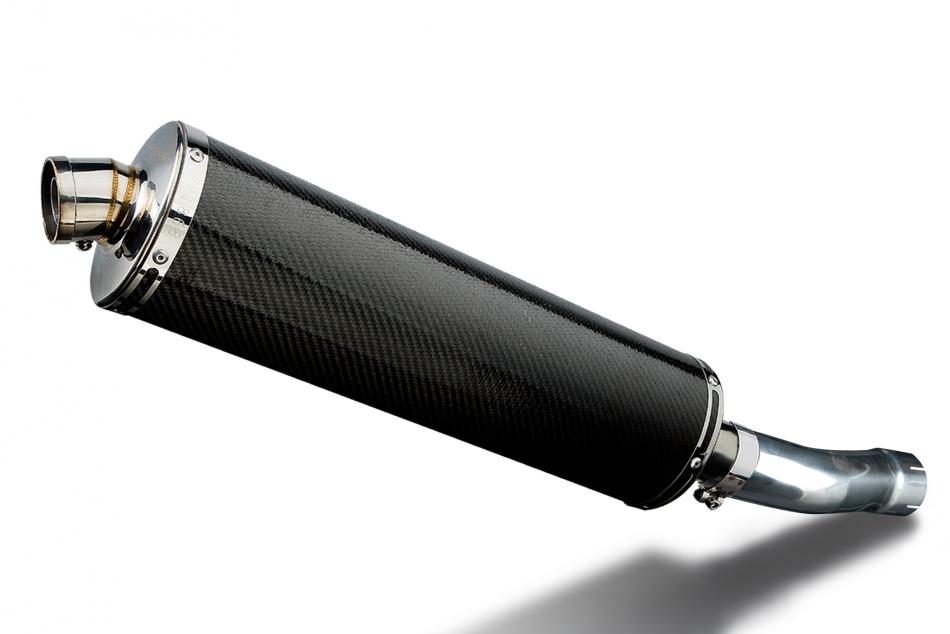 YAMAHA XJR1300 2007-2017 Echappement Silencieux 450mm Ovale Carbone