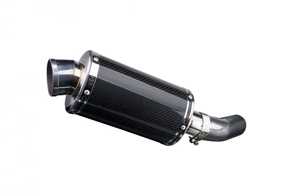 KAWASAKI ZX-10R NINJA 2008-2010 Echappement Silencieux 225mm Ovale Carbone PISTE