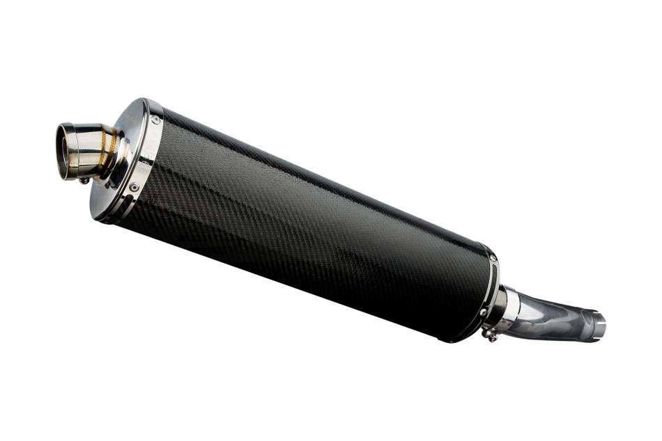 SUZUKI GSXR600 2008-2010 Echappement Silencieux 450mm Ovale Carbone
