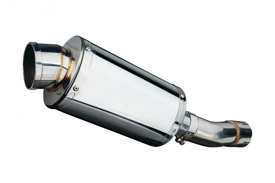 SUZUKI SV650 SV650S SV400 1998-2002 Echappement Silencieux 225mm Oval Inox PISTE