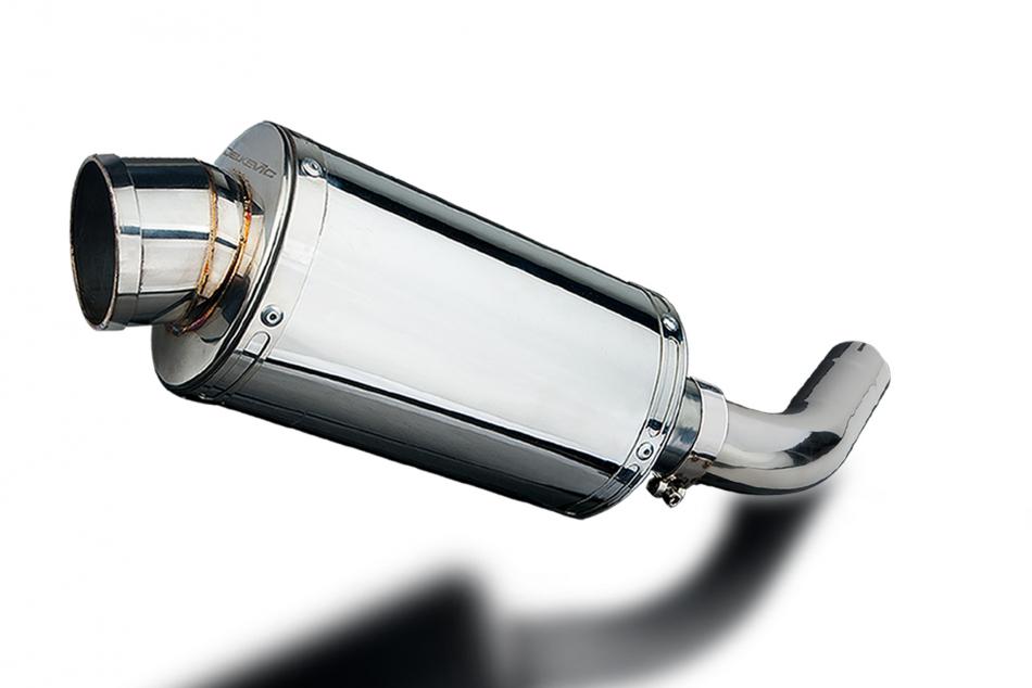 HONDA VFR800 1998-2001 Echappement Silencieux 225mm Ovale Inox PISTE