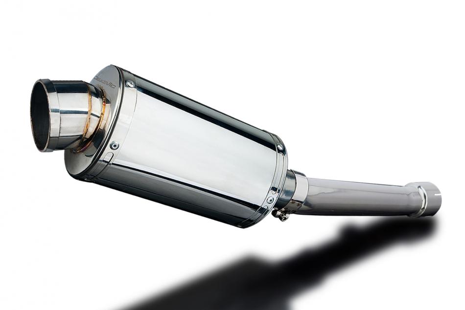 YAMAHA FZS1000 FAZER 2000-2005 Echappement silencieux 225mm Ovale Inox (PISTE)