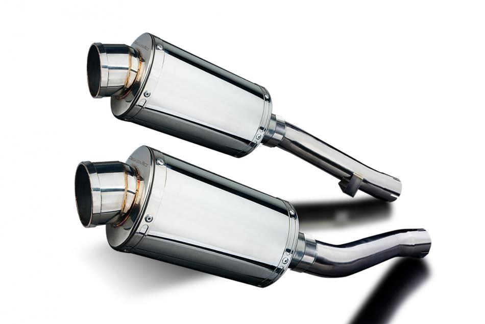 YAMAHA XJR1200 1995-1998 Echappement Silencieux 225mm Ovale Inox PISTE