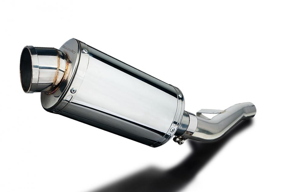 SUZUKI GSX1400 2005-2009 Echappement Silencieux 225mm Ovale Inox PISTE