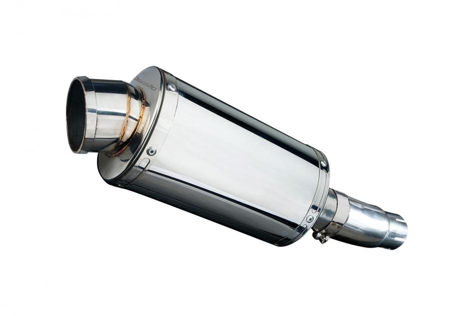 KAWASAKI NINJA ZX250R 2008-2013 Echappement Silencieux 225mm Ovale Inox PISTE