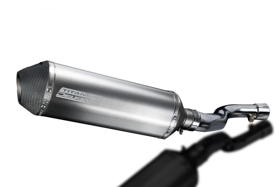 SUZUKI GSX-R1000 K9 2009-2011 Echappement DECAT Silencieux 343mm X-Ovale Titane