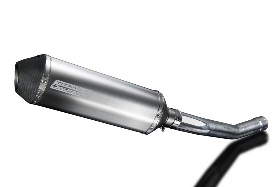 KAWASAKI 1400GTR 2007-2020 Echappement Silencieux 343mm X-Ovale Titane