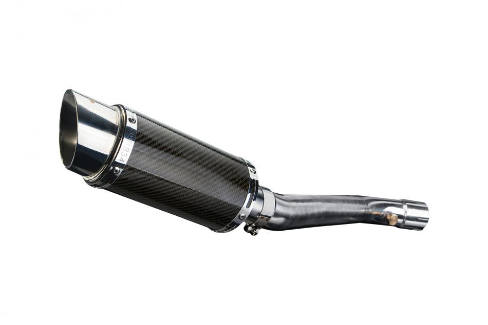 KAWASAKI ZX10R Ninja 2011-2015 Echappement DECAT Pot 200mm Rond Carbone PISTE