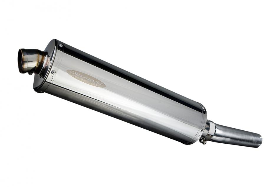 HONDA CBF600S CBF600N 2004-2007 Echappement Silencieux 450mm Ovale Inox