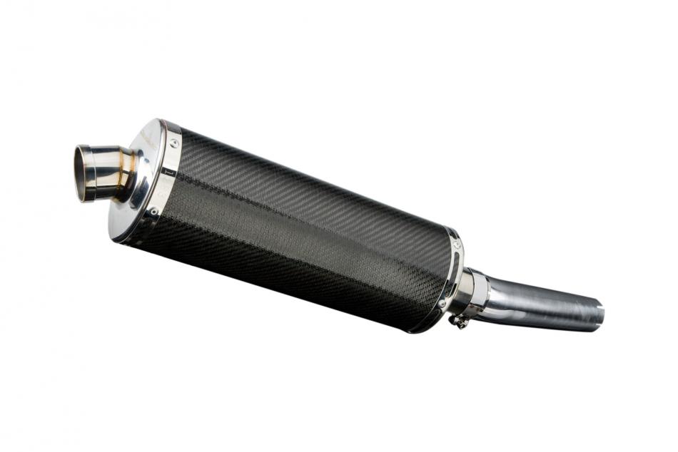 HONDA CBF600N CBF600S 2004-2007 Echappement Silencieux 350mm Ovale Carbone