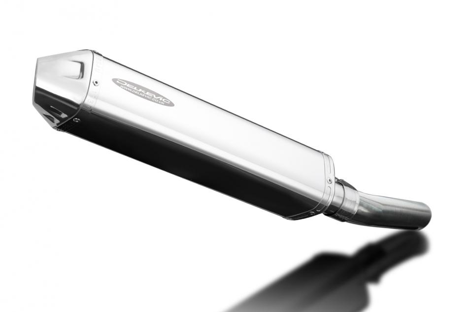 Kawasaki 1000 Versys 2010-2014 Echappement KIT-Silencieux 420mm Tri-Ovale Inox