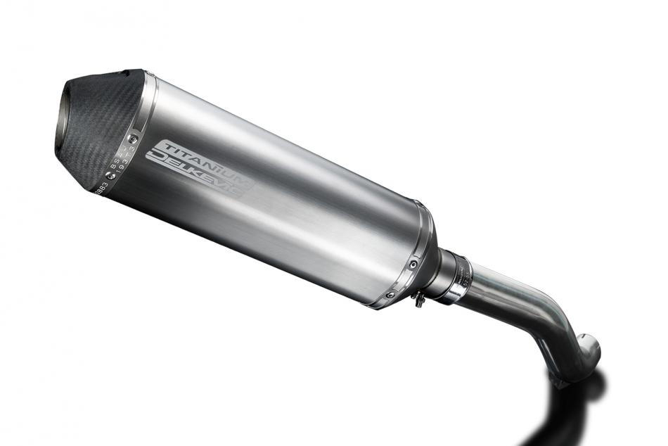 HONDA VFR800Fi 1998-2001 Echappement HAUT Silencieux 343mm X-Ovale Titane