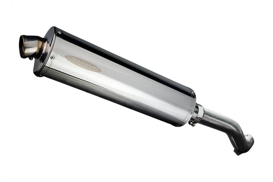 HONDA VFR800Fi 1998-2001 Echappement HAUT Silencieux 450mm Ovale Inox