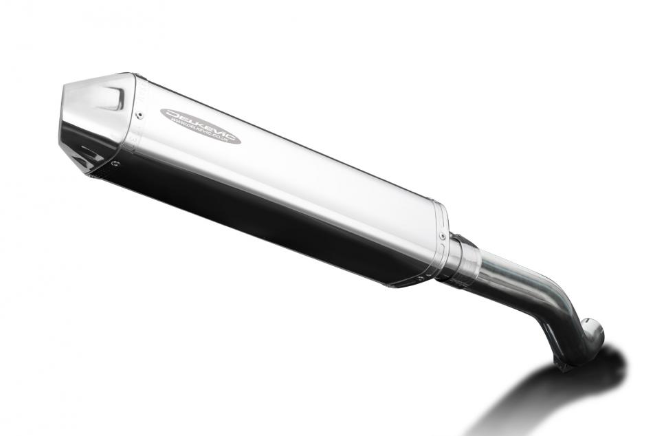 Honda VFR800F 1998-2001 Echappement KIT-Silencieux 420mm Tri-Ovale Inox