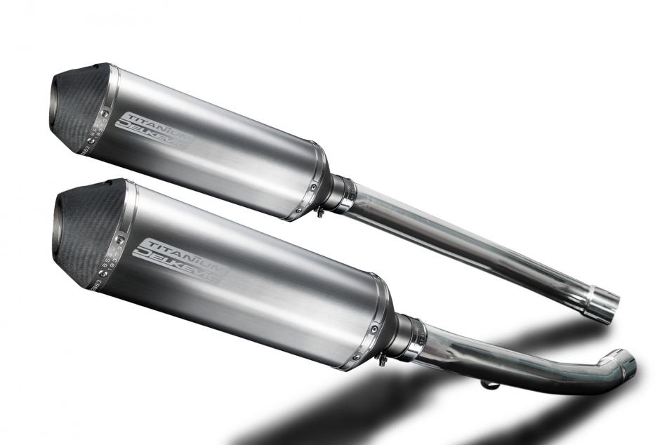 Kawasaki ZZR1400 ZX14 2012-2023 Echappement Silencieux 343mm X-Ovale Titane