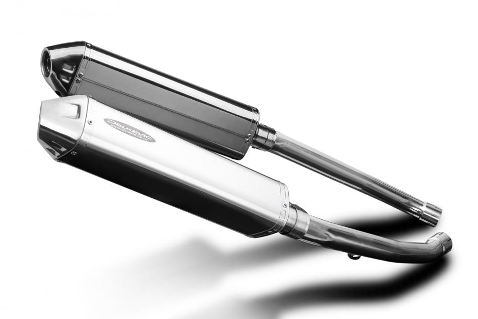 Kawasaki ZZR1400 ZX14 2012-2023 Echappement KIT-Silencieux 420mm Tri-Ovale Inox