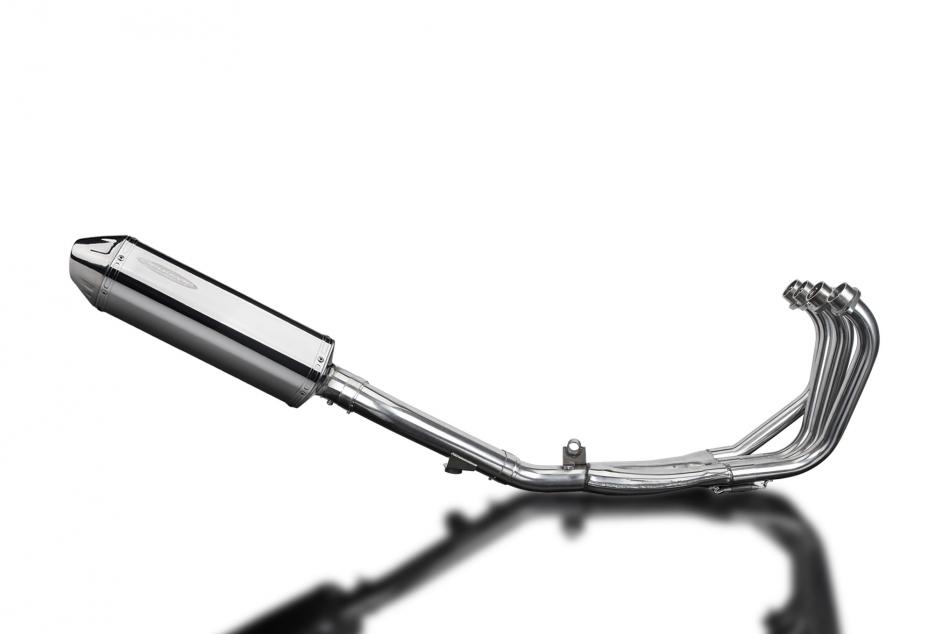 HONDA CBR600F 1991-1998 Echappement Complet 4-1 Silencieux 320mm Tri-Ovale Inox