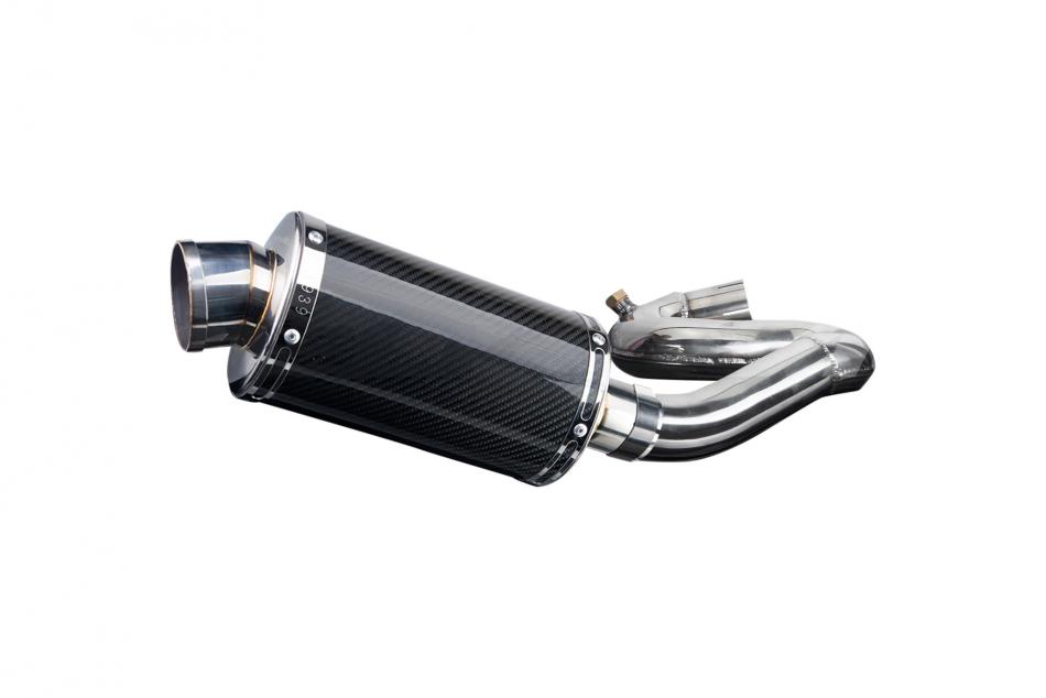 HONDA CBR1000RR FIREBLADE 2008-15 Echappement Silencieux 225mm OvaleCarbonePISTE