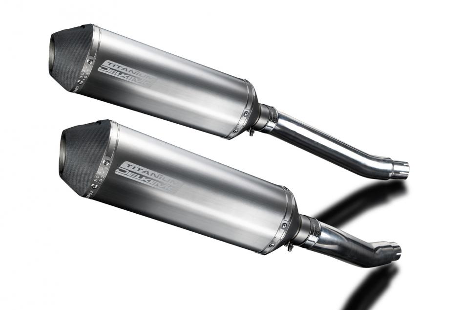 YAMAHA TDM900 2002-2013 Echappement Silencieux 343mm X-Ovale Titane