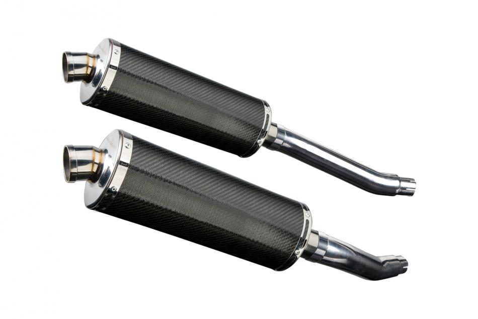 YAMAHA TDM900 2002-2013 Echappement Silencieux 350mm Ovale Carbone