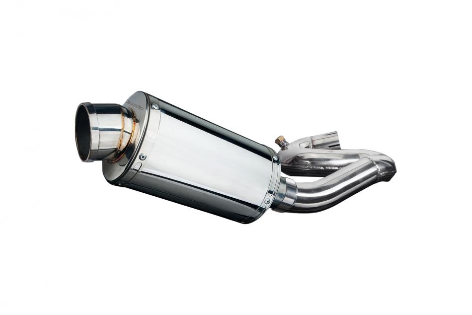HONDA CBR1000RR FIREBLADE 2008-2015 Echappement Silencieux 225mm Oval Inox PISTE