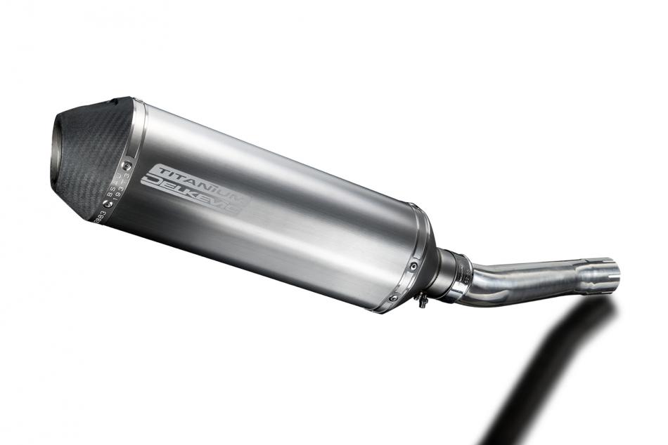 HONDA CBR250R 2011-2013 Echappement Silencieux 343mm X-Ovale Titane