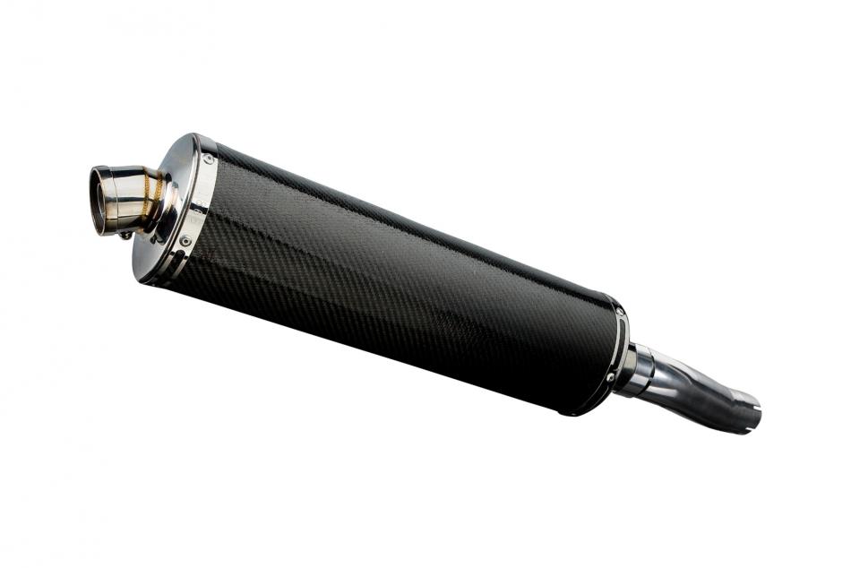 HONDA CBF600 S N ABS 2008-2012 Echappement Silencieux 450mm Ovale Carbone