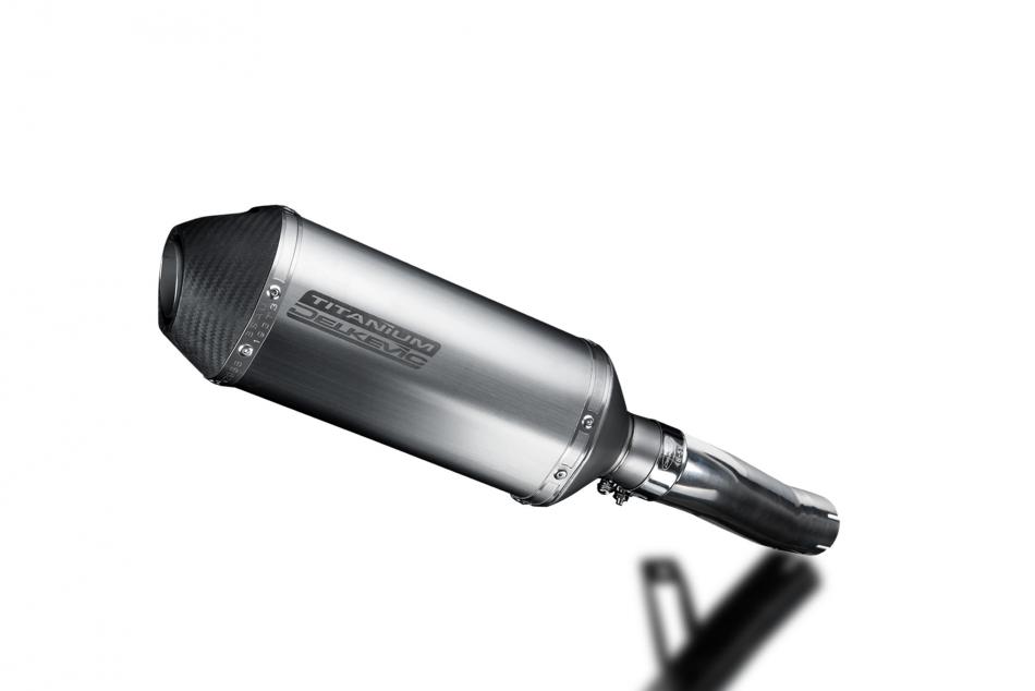 HONDA CBF600S CBF600N ABS 2008-2012 Echappement Silencieux 260mm X-Ovale Titane