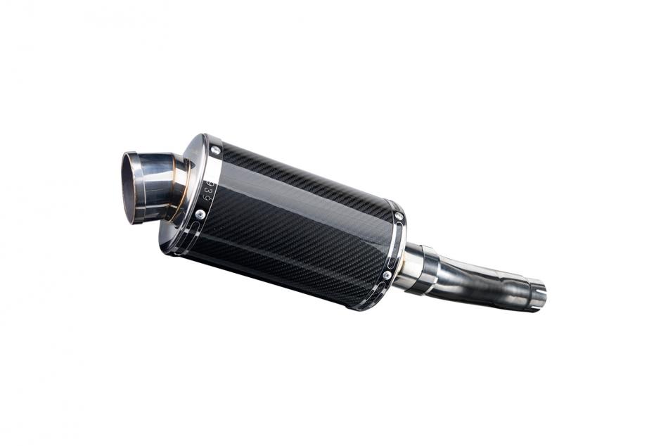 TRIUMPH SPEED TRIPLE 955i 02-04 Echappement Silencieux 225mm Ovale Carbone PISTE