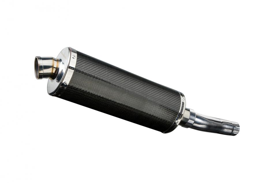 TRIUMPH SPEED TRIPLE 955i 2002-2004 Echappement Silencieux 350mm Ovale Carbone
